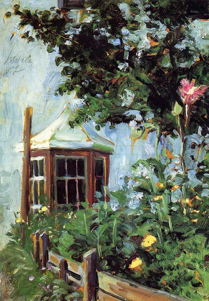 Egon Schiele House with a Bay Window in the Garden